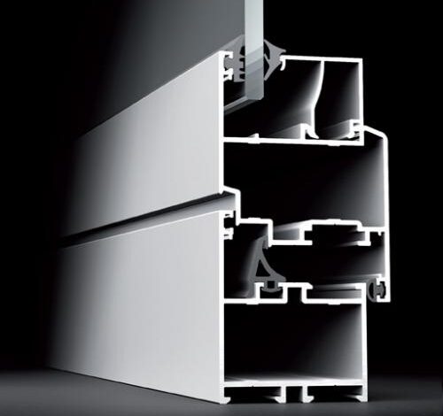 Système de portes et fenêtres en aluminium 47C