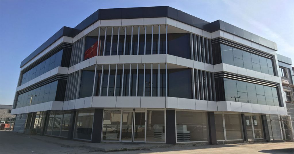 Внешняя алюминиевая облицовка