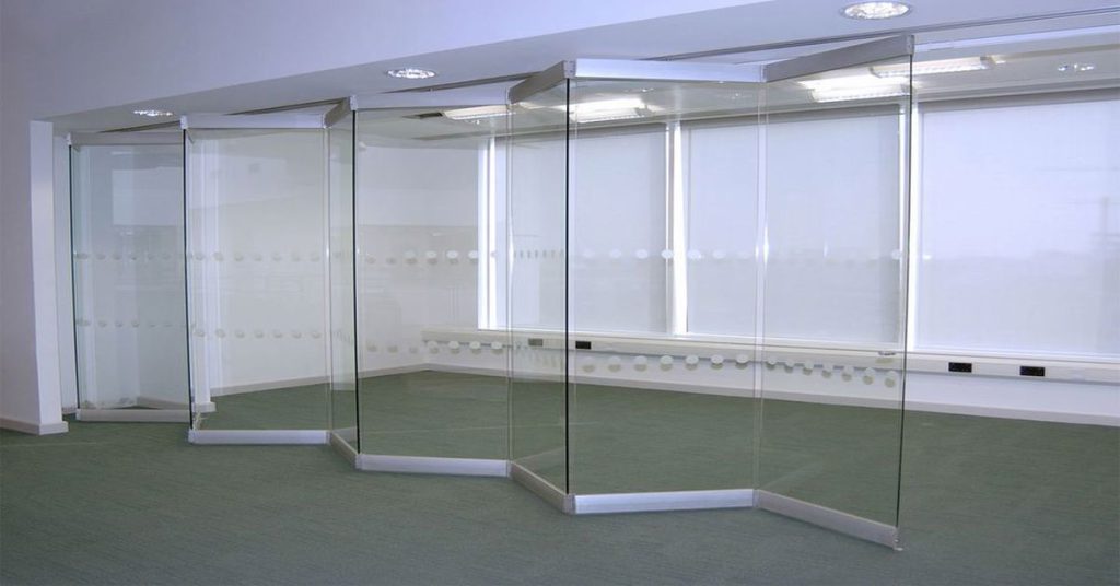 Folding Glass Partition Systems